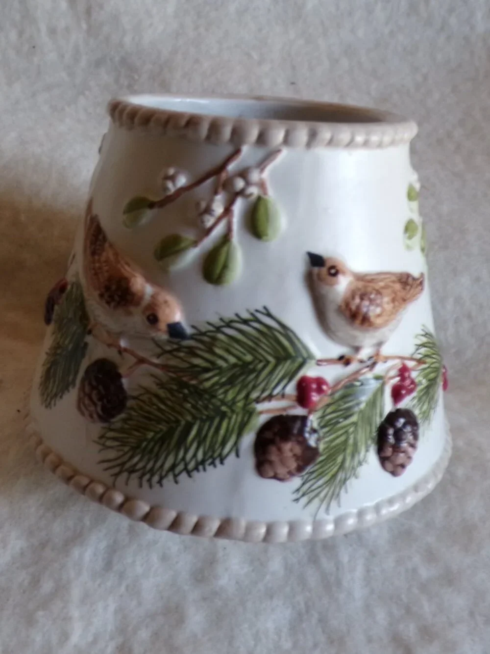 Yankee Candle Lampshade Topper Shade Ceramic Small